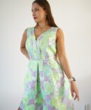 Toxic light green dress