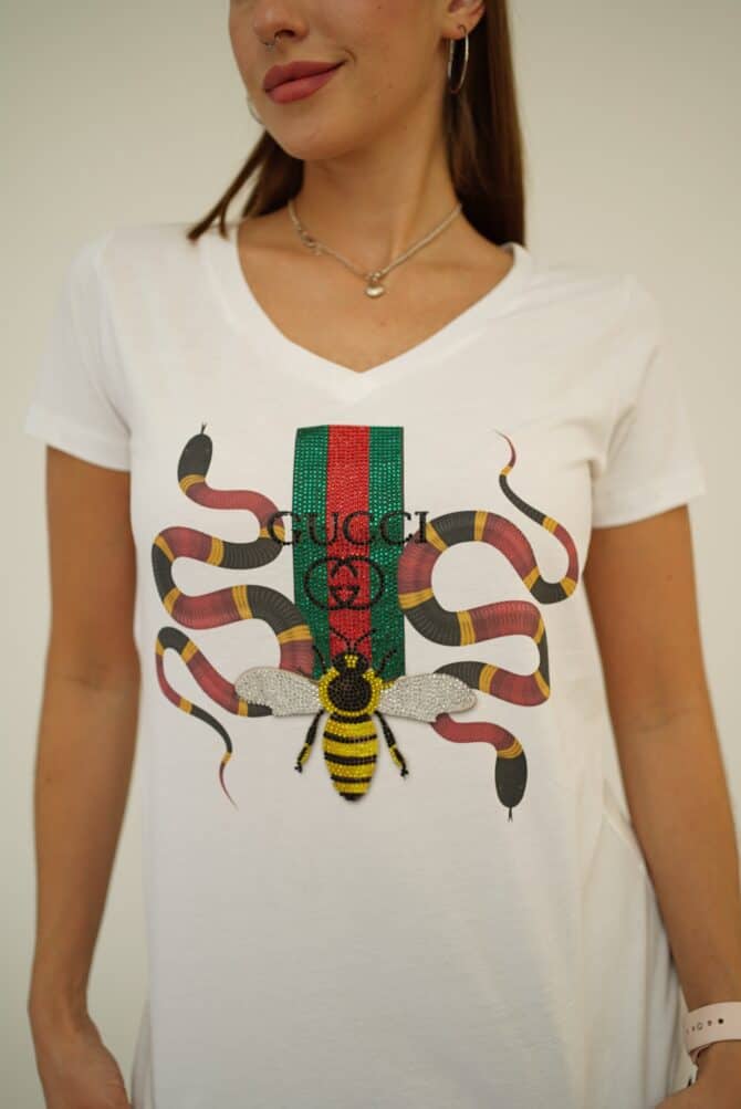Футболка Gucci біла