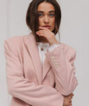 Women's warm jacket in pink