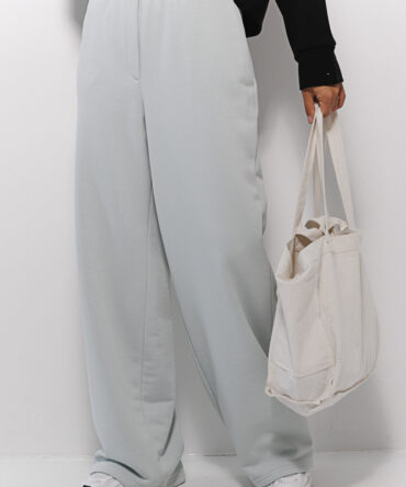 Women's sweatpants straight light gray