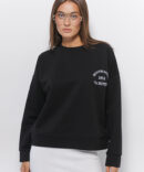 Women's black sweatshirt with the print "Montmartre 1974 La Butte."