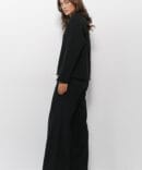 Women's suit with black trousers and sweater