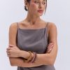 Коротка літня сукня без рукавів кавова